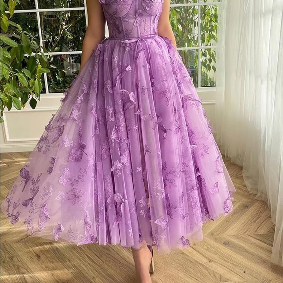 Pink Butterfly Dress - Galinda Inspired - Picture 2 of 4